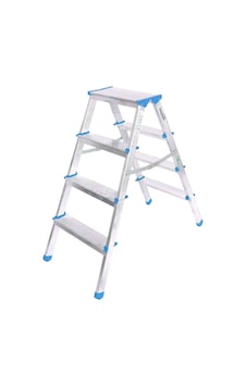 Çift Basamaklı Alüminyum Metal Merdiven Yükseklik 92cm Baş Genişlik 8cm Diğer Çift Basamaklı Alüminyum Metal Merdiven Yükseklik 92cm Baş Genişlik 8cm Diğer