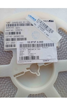 Zmm55-b20-r1-10001 20v 0.5w Panjıt Zener Diyot 167 Adet Zmm55-b20-r1-10001 20v 0.5w Panjıt Zener Diyot 167 Adet
