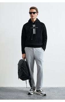 Lufian Decland Erkek Sweatshirt 112030207 Siyah Lufian Decland Erkek Sweatshirt 112030207 Siyah