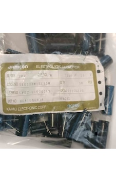 Tbr222m1eı35m 2200mf 25v 12x35 Elko Kondansatör 40 Adet Tbr222m1eı35m 2200mf 25v 12x35 Elko Kondansatör 40 Adet