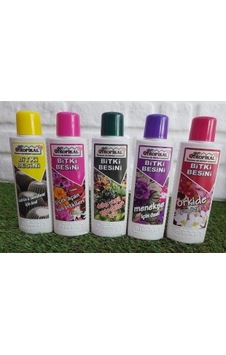 Bitki Besini 5 Li Set 225 ml Yeşil Yapraklı Orkide Çiçekli Bitki Bitki Besini 5 Li Set 225 ml Yeşil Yapraklı Orkide Çiçekli Bitki
