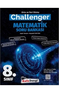 Kafadengi 8.Sınıf Challenger Matematik Soru Bankası Kafadengi 8.Sınıf Challenger Matematik Soru Bankası