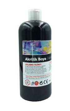 Red Apple Akrilik Boya 500 Gr Siyah Ra 500-16