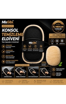 Misgibi Premium Araç İçi Konsol Temizleme Eldiveni 1 Misgibi Premium Araç İçi Konsol Temizleme Eldiveni 1