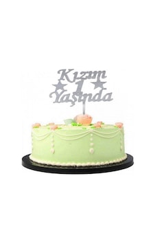 Kızım 1 Yaşında İlk Yaş Doğum Günü Partisi Pleksi Pasta Süsü N712 Diğer Kızım 1 Yaşında İlk Yaş Doğum Günü Partisi Pleksi Pasta Süsü N712 Diğer