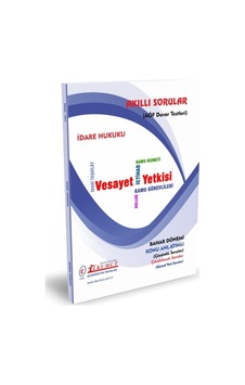 İlkumut Yayınları - İdare Hukuku - Konu Anlatımlı - Çözümlü Sorular İlkumut Yayınları - İdare Hukuku - Konu Anlatımlı - Çözümlü Sorular