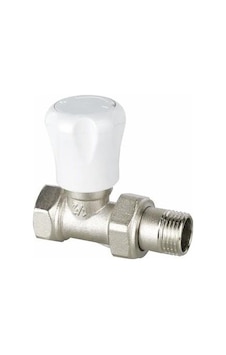 Kalde Düz Radyatör Vana 1/2" Ağır  Tip