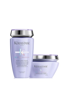 Kerastase Blond Absolu Bain Ultra Violet Şampuan 250 ML + Saç Maskesi 200 ML Kerastase Blond Absolu Bain Ultra Violet Şampuan 250 ML + Saç Maskesi 200 ML