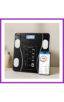 Bezos Vücut Analizli Bluetooth Dijital Baskül 180kg/50g Bty Bezos Vücut Analizli Bluetooth Dijital Baskül 180kg/50g Bty