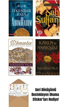 Abum Rabum - Şah Ve Sultan - Mihmandar - Karun Ve Anarşist 4 Kitap Set + Okuma Sticker'ları Abum Rabum - Şah Ve Sultan - Mihmandar - Karun Ve Anarşist 4 Kitap Set + Okuma Sticker'ları