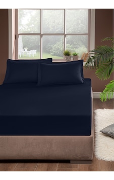 Pierre Cardin Pamuk Lastikli Çarşaf 120x200 Lacivert Pierre Cardin Pamuk Lastikli Çarşaf 120x200 Lacivert