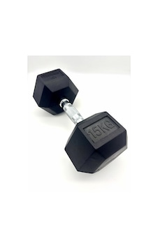 Alin Sport 15 Kg Kauçuk Profesyonel Olimpik Hex Dumbbell Hex Dambıl - Altıgen Dambıl Alin Sport 15 Kg Kauçuk Profesyonel Olimpik Hex Dumbbell Hex Dambıl - Altıgen Dambıl