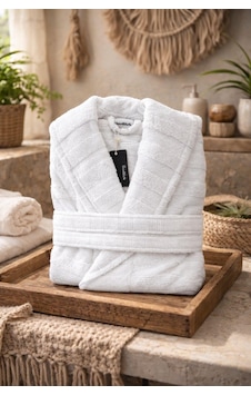 Özdilek Opulent Touch Bornoz Xl Beden Beyaz Özdilek Opulent Touch Bornoz Xl Beden Beyaz