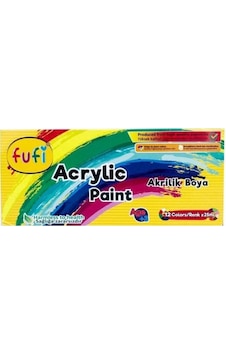 Fufi Akrilik Boya 12 x 25 ML
