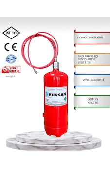 6kg Pano İçi Söndürme Sistemi Basınç Switchli