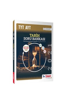 TYT AYT Tarih Soru Bankası - Sınav Dergisi Yayınları TYT AYT Tarih Soru Bankası - Sınav Dergisi Yayınları