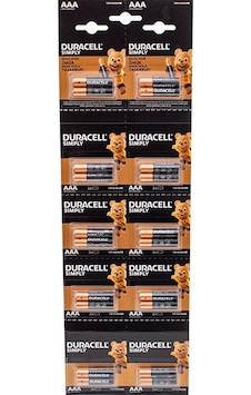 Duracell 1.5v İnce Aaa 20 Li Alkalin Pil Lr03/mn20