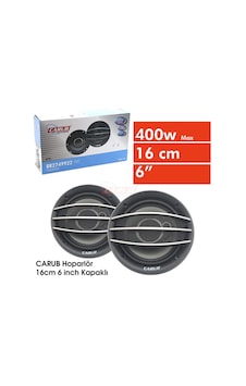 CARUB Hoparlör Takımı 16cm 6 inch Kapaklı - 2 Adet