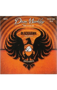 Dean Markley Blackhawk 8010 Kaplamalı Extra Light Akustik Gitar Dean Markley Blackhawk 8010 Kaplamalı Extra Light Akustik Gitar