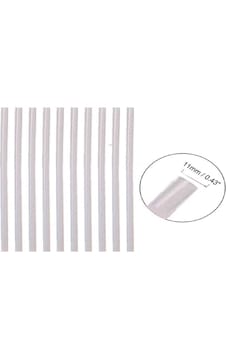 10 Adet Somafix Kalın Şeffaf Mum Silikon 11.3 X 300 Mm Sıcak Silikon 10 Adet Somafix Kalın Şeffaf Mum Silikon 11.3 X 300 Mm Sıcak Silikon
