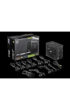 Msı Psu Mag A1000gl Pcıe5 Iı 1000w 80+ Gold Atx 3.1 Pcıe 5.1 Power Supply