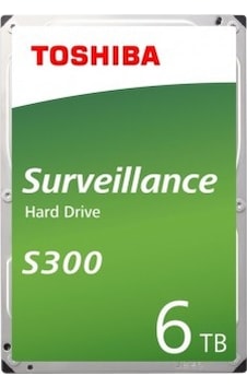 Toshiba S300 HDWT860UZSVA 3.5" 6 TB 5400 RPM SATA 3 HDD Toshiba S300 HDWT860UZSVA 3.5" 6 TB 5400 RPM SATA 3 HDD