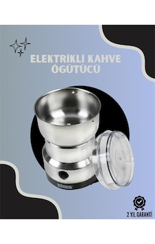 Paslanmaz Çelik Kahve Değirmeni Düşük Gürültü, Y Cu8300-2-ya7pr Belirtilmemiş