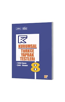 Fenomen Okul Yayınları 8. Sınıf Türkçe Kurumsal Fk Yaprak Testleri