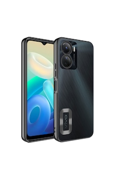 Zore Vivo Y16 Kılıf Kamera Korumalı Logo Gösteren Ogaa Omega Kapak - Siyah Zore Vivo Y16 Kılıf Kamera Korumalı Logo Gösteren Ogaa Omega Kapak - Siyah