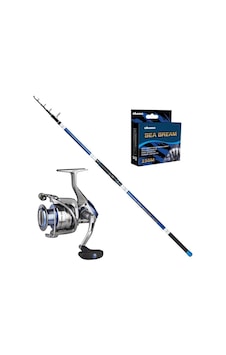 Okuma Safina 6000 - Ryuji Surf Master 420cm 100-250gr Surf Olta Seti Okuma Safina 6000 - Ryuji Surf Master 420cm 100-250gr Surf Olta Seti