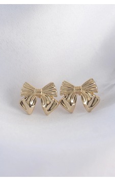 Pirinç Gold Renk Fiyonk Küpe Elk-bjtıeg Çok Renkli 81802805 Pirinç Gold Renk Fiyonk Küpe Elk-bjtıeg Çok Renkli 81802805