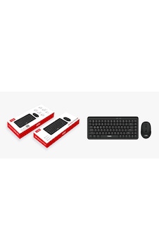 Yılıma Qs-805 2.4g Kablosuz Mini Su Geçirmez Klavye Mouse Seti Lazer Yılıma Qs-805 2.4g Kablosuz Mini Su Geçirmez Klavye Mouse Seti Lazer