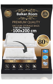 Balkan Room Vakum Hurcu 100 X 200 Vakumlu Hurç Ultra Titanium Boy Şeffaf Balkan Room Vakum Hurcu 100 X 200 Vakumlu Hurç Ultra Titanium Boy Şeffaf