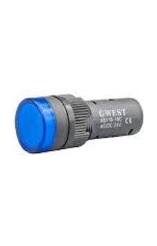 Gwest Ad116-16c-220-mv ,mavi-220v M16 Sinyal Lamba Gwest Ad116-16c-220-mv ,mavi-220v M16 Sinyal Lamba