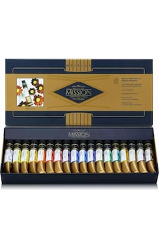 Mijello Mission Gold Class Pigment Tüp Suluboya 7 Ml. x 18 Renk