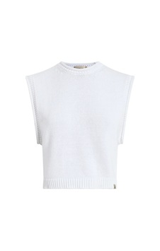 Calvin Klein Lınen Blend Loose Sw Kadın Beyaz Kazak Calvin Klein Lınen Blend Loose Sw Kadın Beyaz Kazak