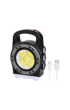 Kamp Lambası-feneri Ledli Fonksiyonlu Usb Şarjlı-güneş Enerjili 188 135 Mm Kamp Lambası-feneri Ledli Fonksiyonlu Usb Şarjlı-güneş Enerjili 188 135 Mm