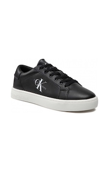 Black Erkek Calvin Klein Classic Cupsole Lace-Up Erkek Sneaker YM Siyah Black Erkek Calvin Klein Classic Cupsole Lace-Up Erkek Sneaker YM Siyah