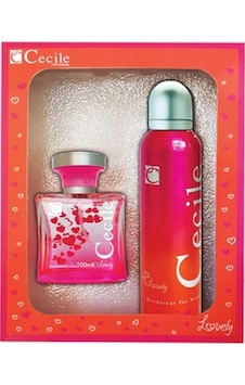 Cecile Lovely Kadın Parfüm EDT 100 ML + Deodorant 150 ML Cecile Lovely Kadın Parfüm EDT 100 ML + Deodorant 150 ML