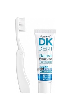 Dkdent Klasik Diş Macunu 15 Ml + Fırça Kit Dkdent Klasik Diş Macunu 15 Ml + Fırça Kit