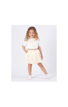 Nehirim Kids Kız Çocuk Kısa Kol Taşlı Fiyonklu Tütü Prenses Etek Doğum ,düğün , Özel Gün Yazlık Abiye 2-3-4-5 Yaş Elbise Krem Nehirim Kids Kız Çocuk Kısa Kol Taşlı Fiyonklu Tütü Prenses Etek Doğum ,düğün , Özel Gün Yazlık Abiye 2-3-4-5 Yaş Elbise Krem