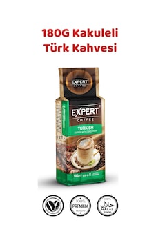 Türk Kahvesi Kakuleli 180g Öğütülmüş