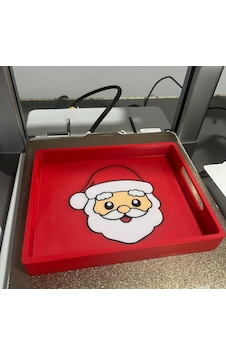 En-cag Noel Baba Formlu Yılbaşı Servis Tepsisi Dekoratif Sunum Tabağı Bss Çok Renkli En-cag Noel Baba Formlu Yılbaşı Servis Tepsisi Dekoratif Sunum Tabağı Bss Çok Renkli