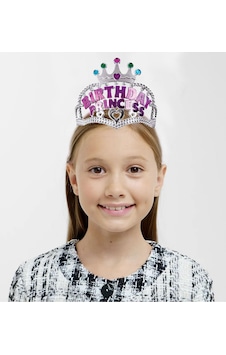 Birthday Princess Yazılı Çocuk Parti Tacı
