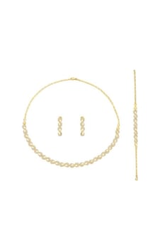 Sonsuzluk Desenli Set 19,00 Gram 14 Ayar Altın Sonsuzluk Desenli Set 19,00 Gram 14 Ayar Altın