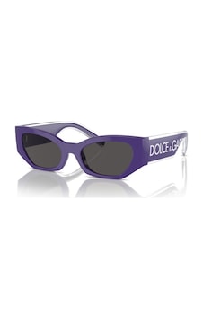 Dolce Gabbana Kids Dx6003 333587 48 Kız Güneş Gözlüğü Mor