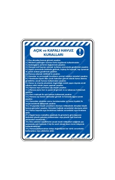Açık Ve Kapalı Havuz Kuralları