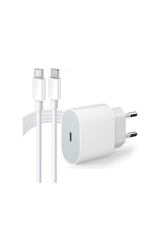 Type-c-lightning Apple Uyumlu iPhone 14/13/13pro/12 Mini/12 Pro/12 Pro Max/se 2020/11 Pro/11 Pro Max/xs/ Xs Max/xr/ İle X 8 Plus Hızlı Şarj Şarj Cihazı 20 W 1 M Beyaz
