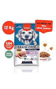 Wanpy Tahılsız Ördekli Yetişkin Köpek Maması 12 Kg Wanpy Tahılsız Ördekli Yetişkin Köpek Maması 12 Kg