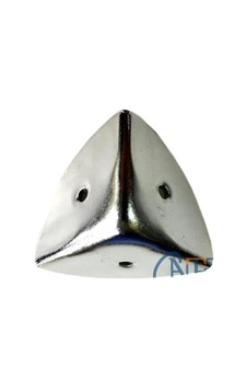 Dekoratif, Kutu, Sandık Köşesi - 45x28 Mm, Büyük, Nikel, 100 Adet Gümüş Dekoratif, Kutu, Sandık Köşesi - 45x28 Mm, Büyük, Nikel, 100 Adet Gümüş